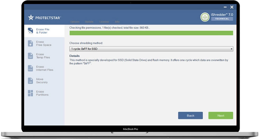 More than TWENTY methods of erasure