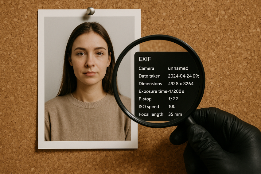 Invisible Traces in AI-Generated Images: Privacy Risks from EXIF Data