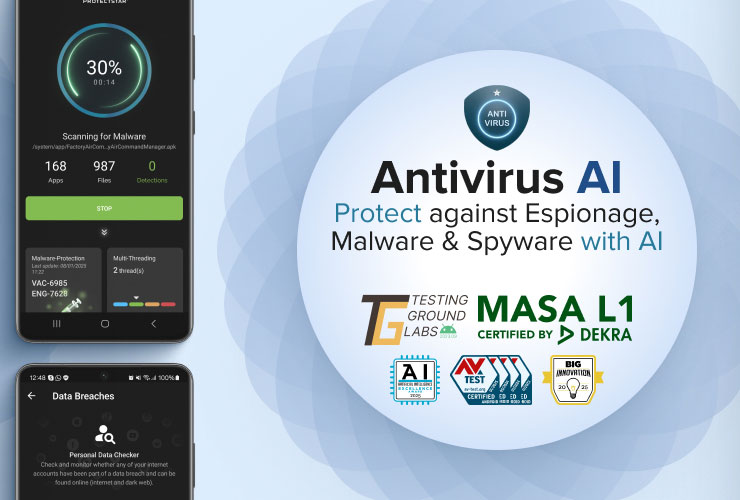 Antivirus AI per Android nuovamente verificato secondo DEKRA MASA L1 — sicurezza dell’app verificata incontra la protezione con IA